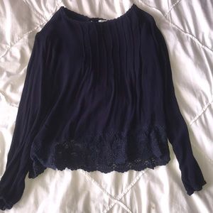 Navy blue long sleeve